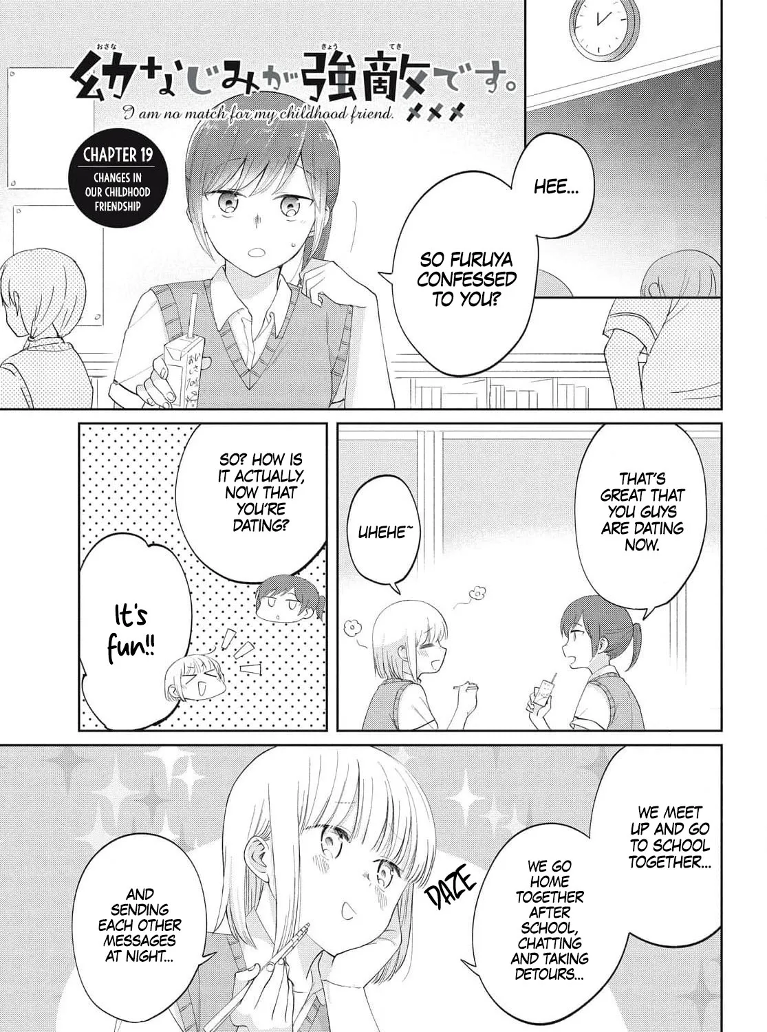 I Am No Match for My Childhood Friend - Chapter 19 - Page 1