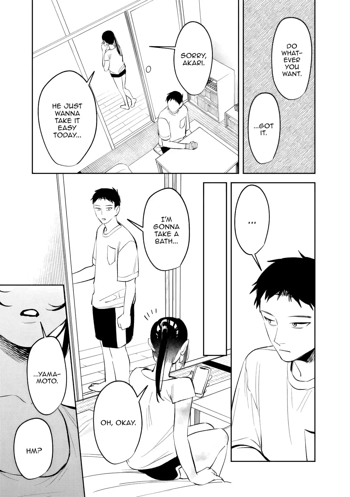 Living together with the queen from my high school days who was arrogant, surprisingly isn't that uncomfortable - Chapter 32 - Page 3