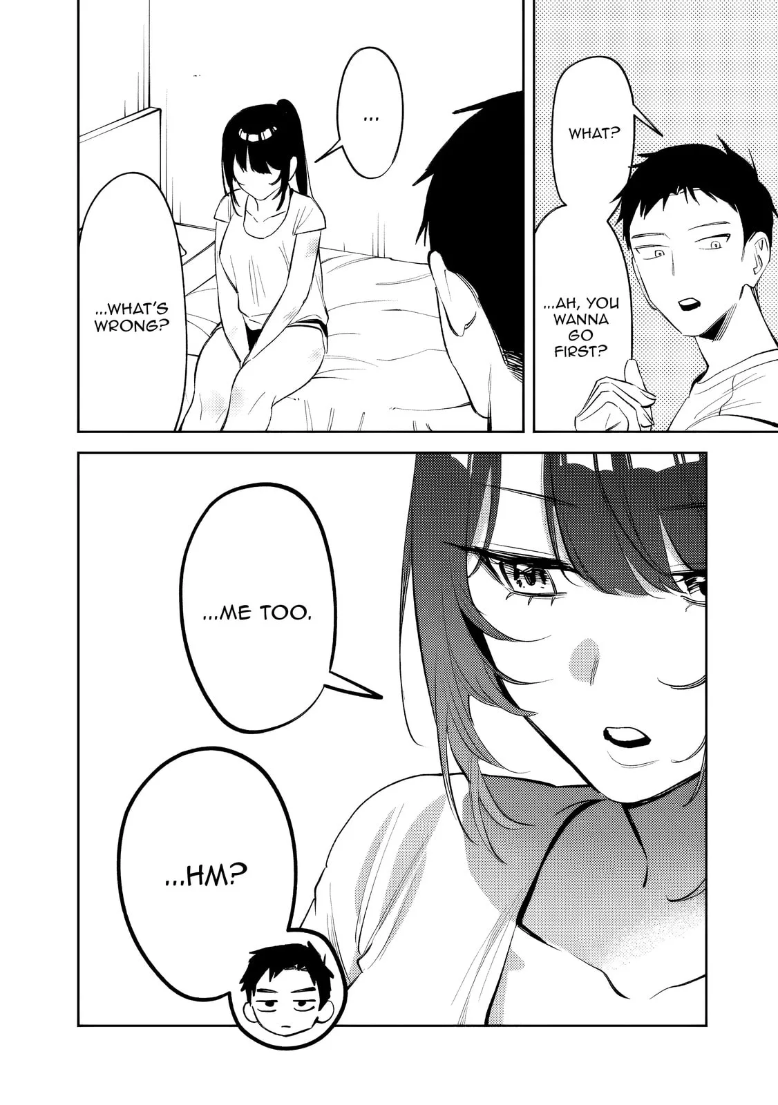 Living together with the queen from my high school days who was arrogant, surprisingly isn't that uncomfortable - Chapter 32 - Page 4
