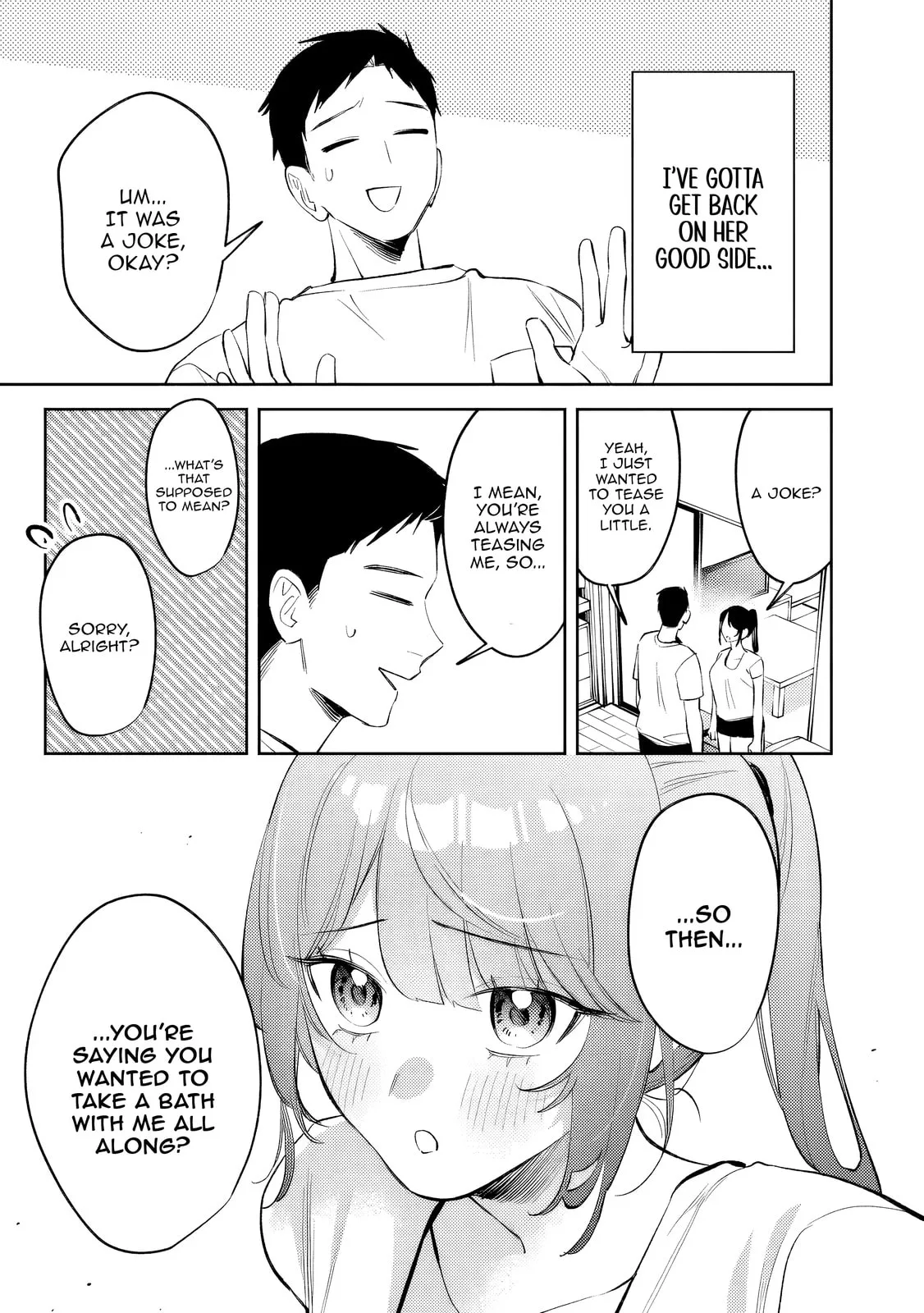 Living together with the queen from my high school days who was arrogant, surprisingly isn't that uncomfortable - Chapter 32 - Page 11