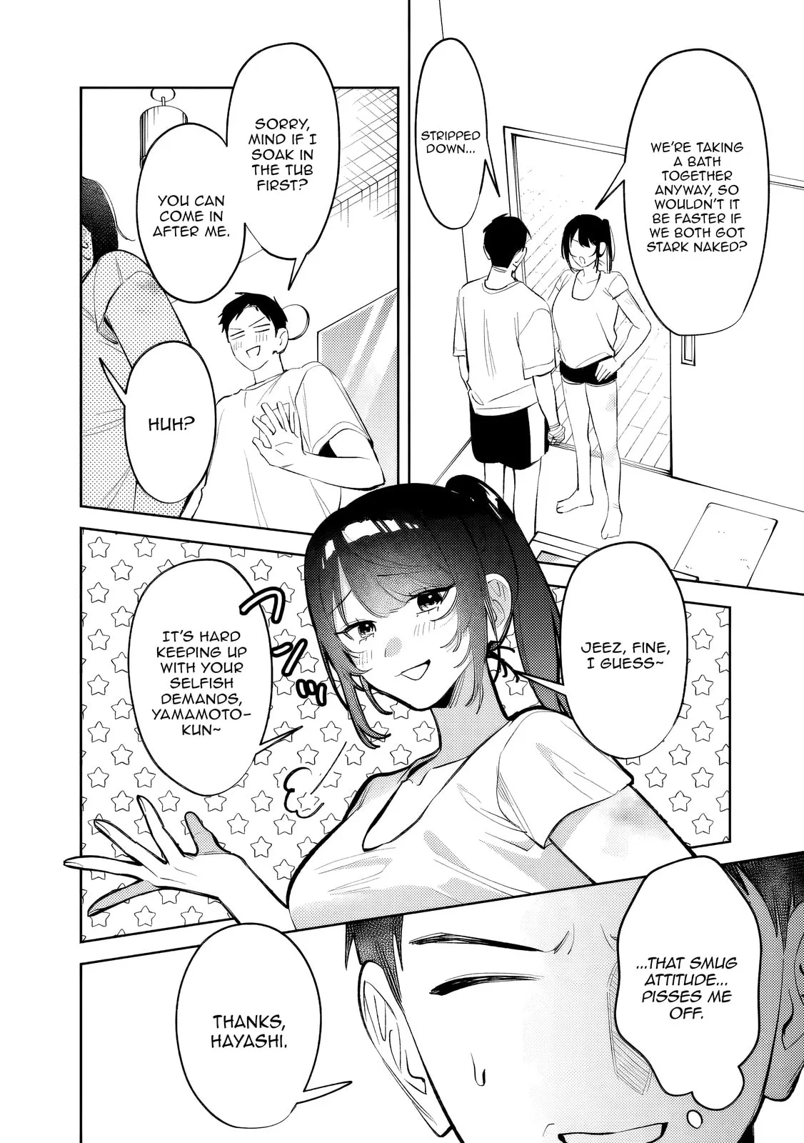 Living together with the queen from my high school days who was arrogant, surprisingly isn't that uncomfortable - Chapter 32 - Page 14