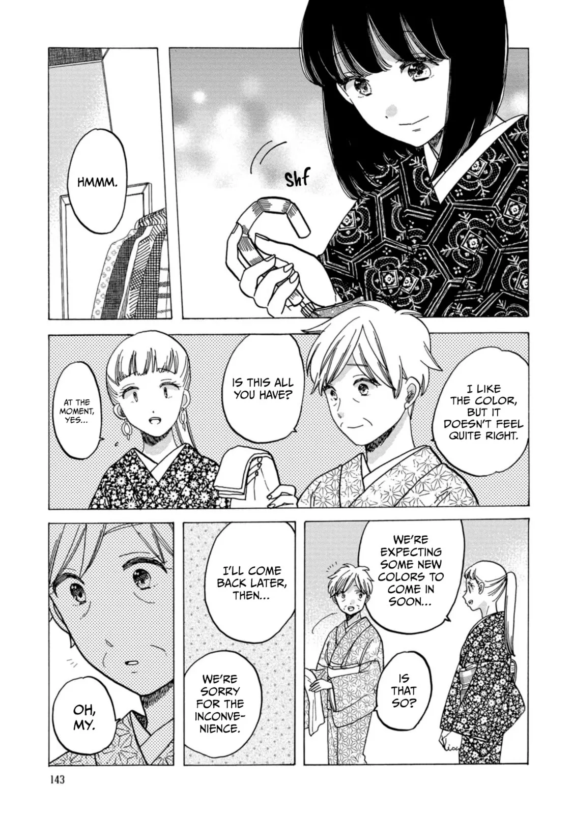 Koi Seyo Kimono Otome - Chapter 35 - Page 3