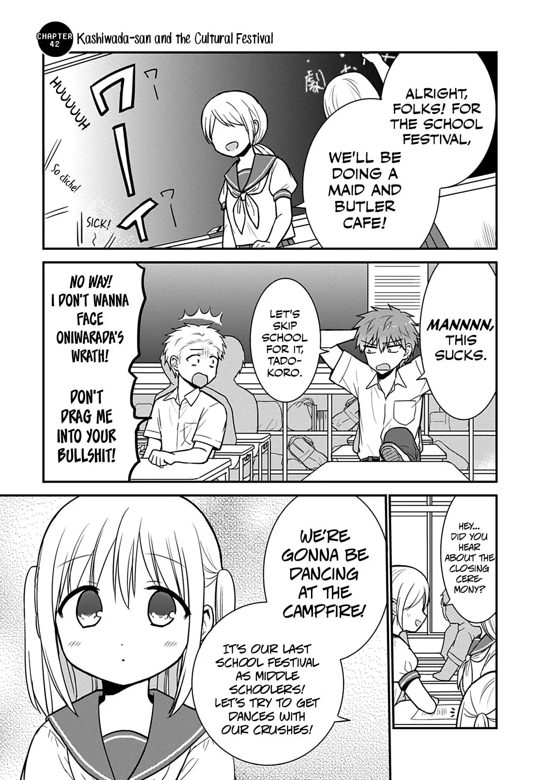 Inexpressive Kashiwada and Expressive Oota - Chapter 42 - Page 2