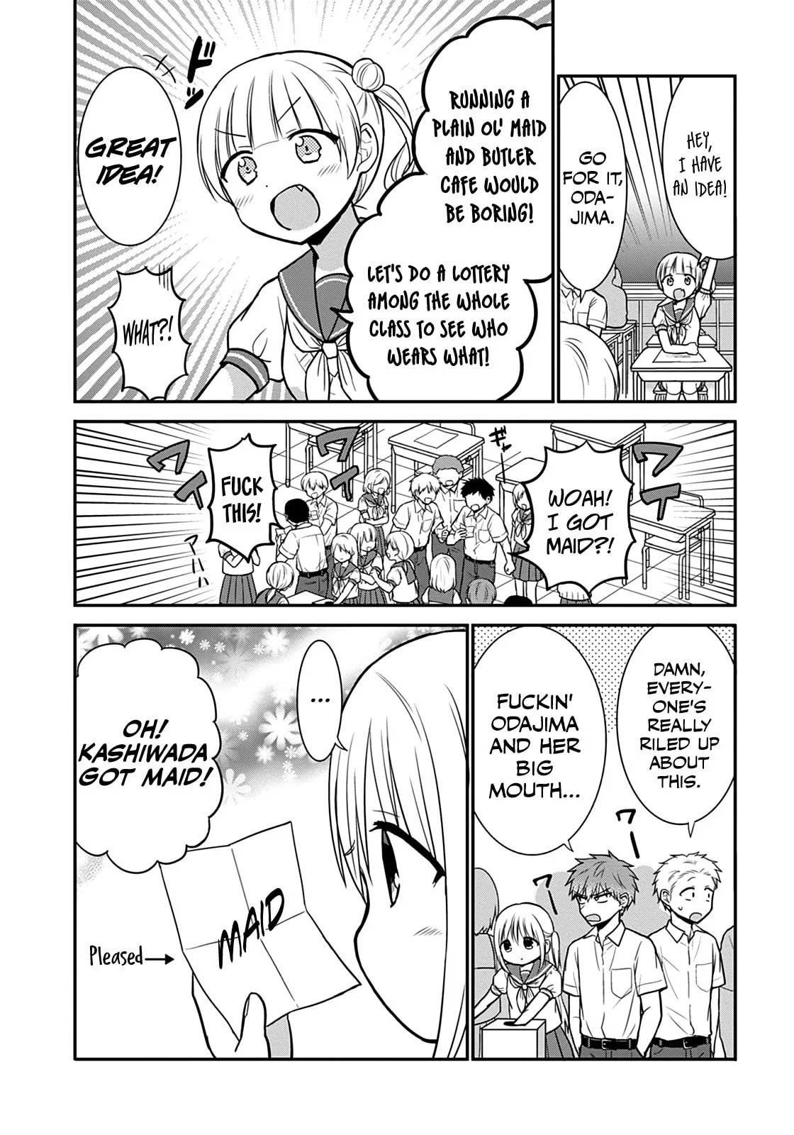 Inexpressive Kashiwada and Expressive Oota - Chapter 42 - Page 3