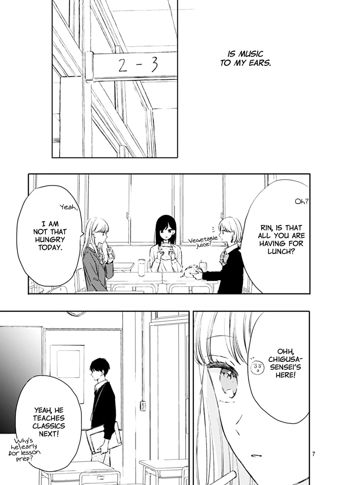 Heartbeat in a Corner - Chapter 3 - Page 7