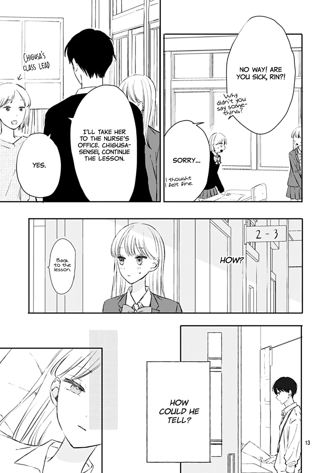Heartbeat in a Corner - Chapter 3 - Page 13