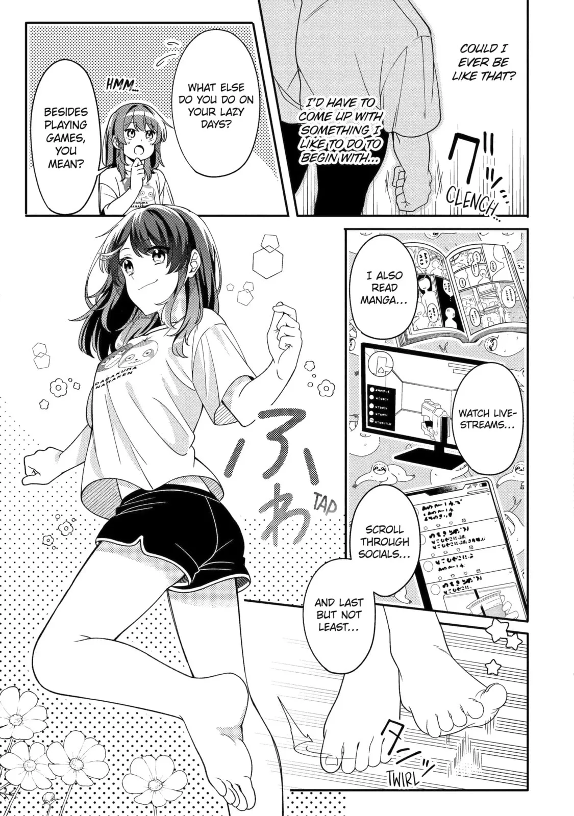 Alone in a Room With a Beautiful Girl in Defenseless Cute Pajamas - Chapter 2.4 - Page 1