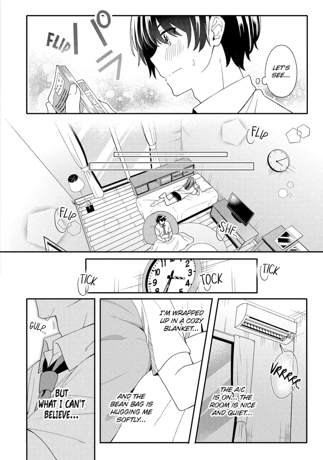 Alone in a Room With a Beautiful Girl in Defenseless Cute Pajamas - Chapter 2.4 - Page 6
