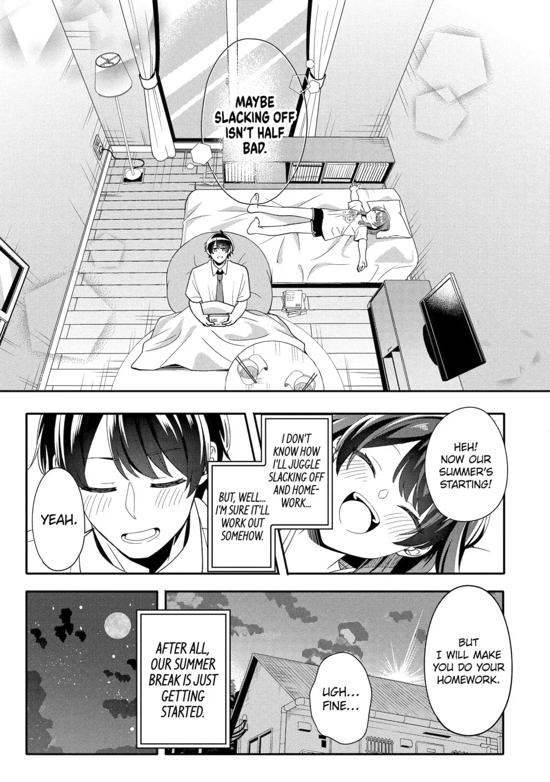 Alone in a Room With a Beautiful Girl in Defenseless Cute Pajamas - Chapter 2.4 - Page 9