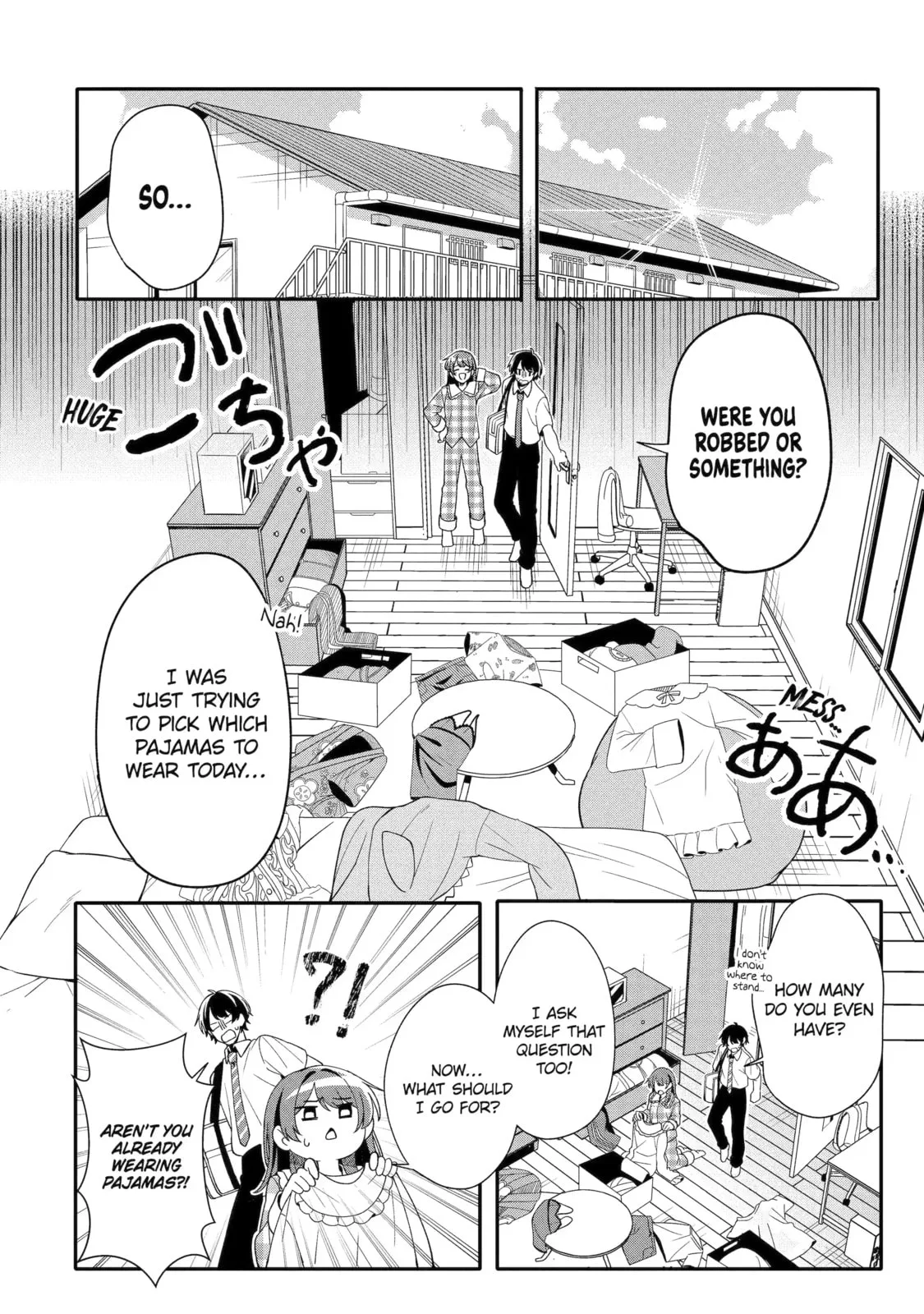Alone in a Room With a Beautiful Girl in Defenseless Cute Pajamas - Chapter 2.4 - Page 10