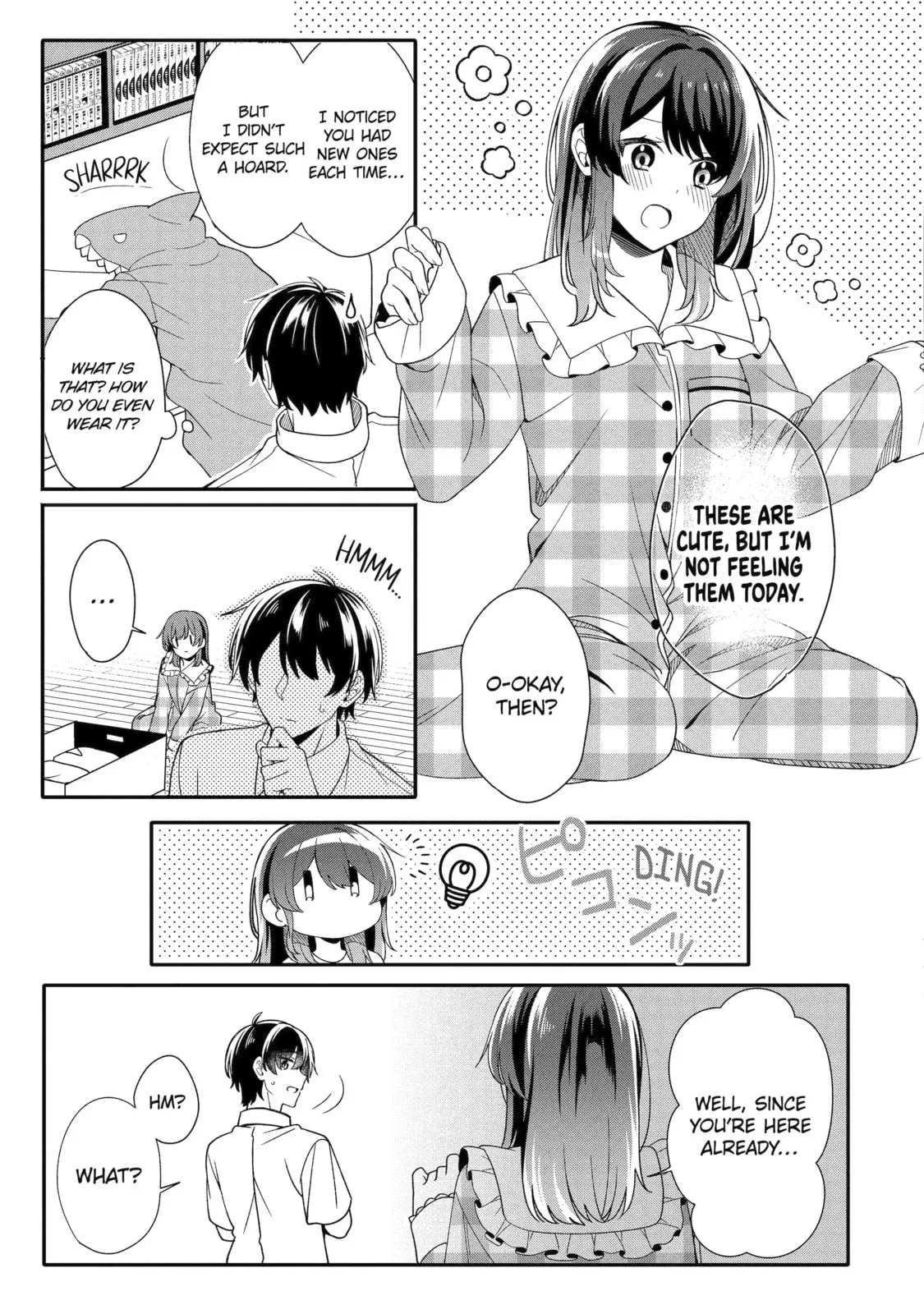Alone in a Room With a Beautiful Girl in Defenseless Cute Pajamas - Chapter 2.4 - Page 11