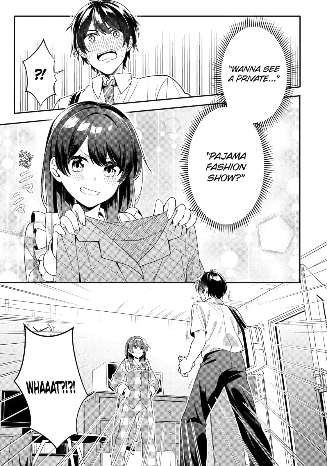 Alone in a Room With a Beautiful Girl in Defenseless Cute Pajamas - Chapter 3.1 - Page 1
