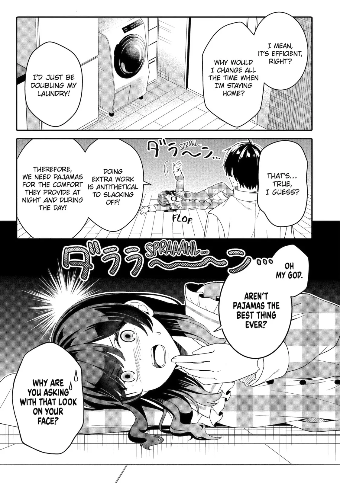Alone in a Room With a Beautiful Girl in Defenseless Cute Pajamas - Chapter 3.1 - Page 5