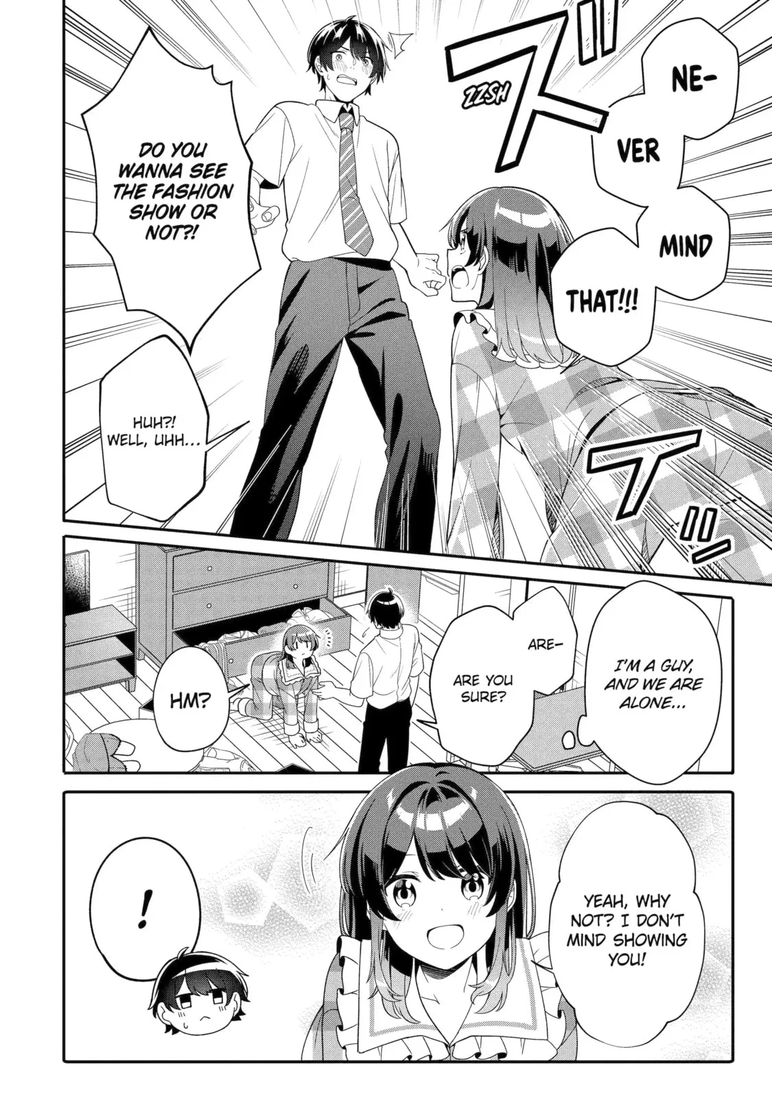 Alone in a Room With a Beautiful Girl in Defenseless Cute Pajamas - Chapter 3.1 - Page 6