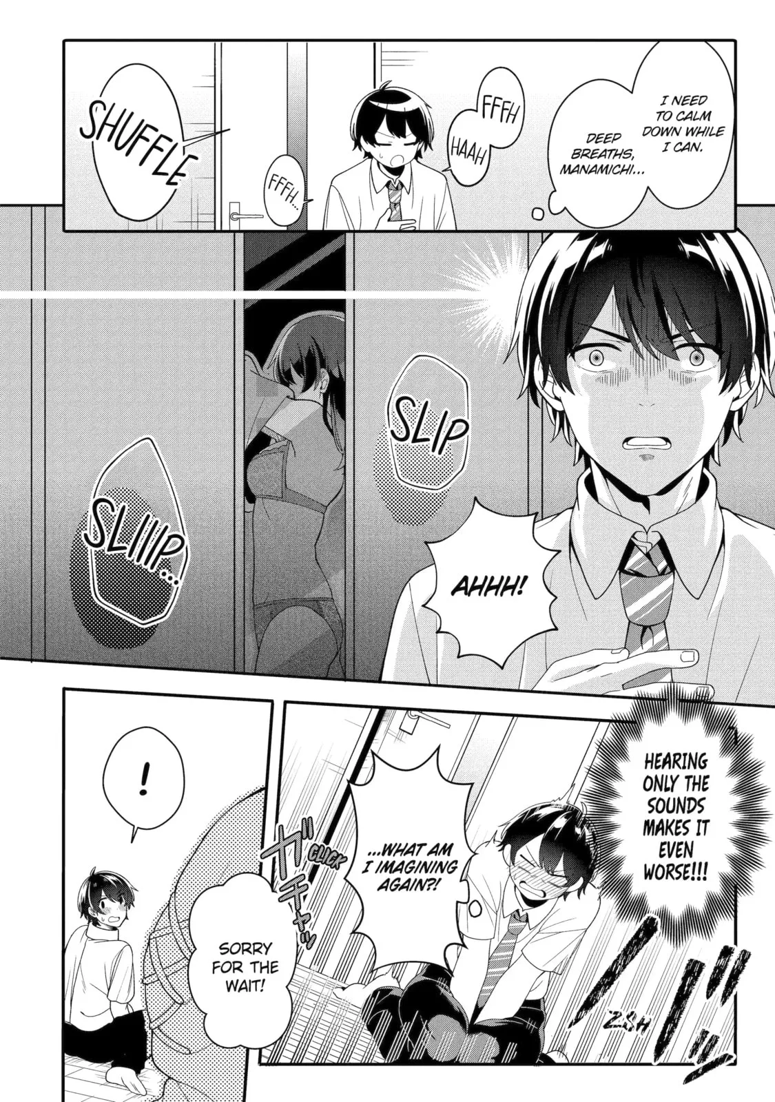 Alone in a Room With a Beautiful Girl in Defenseless Cute Pajamas - Chapter 3.1 - Page 8