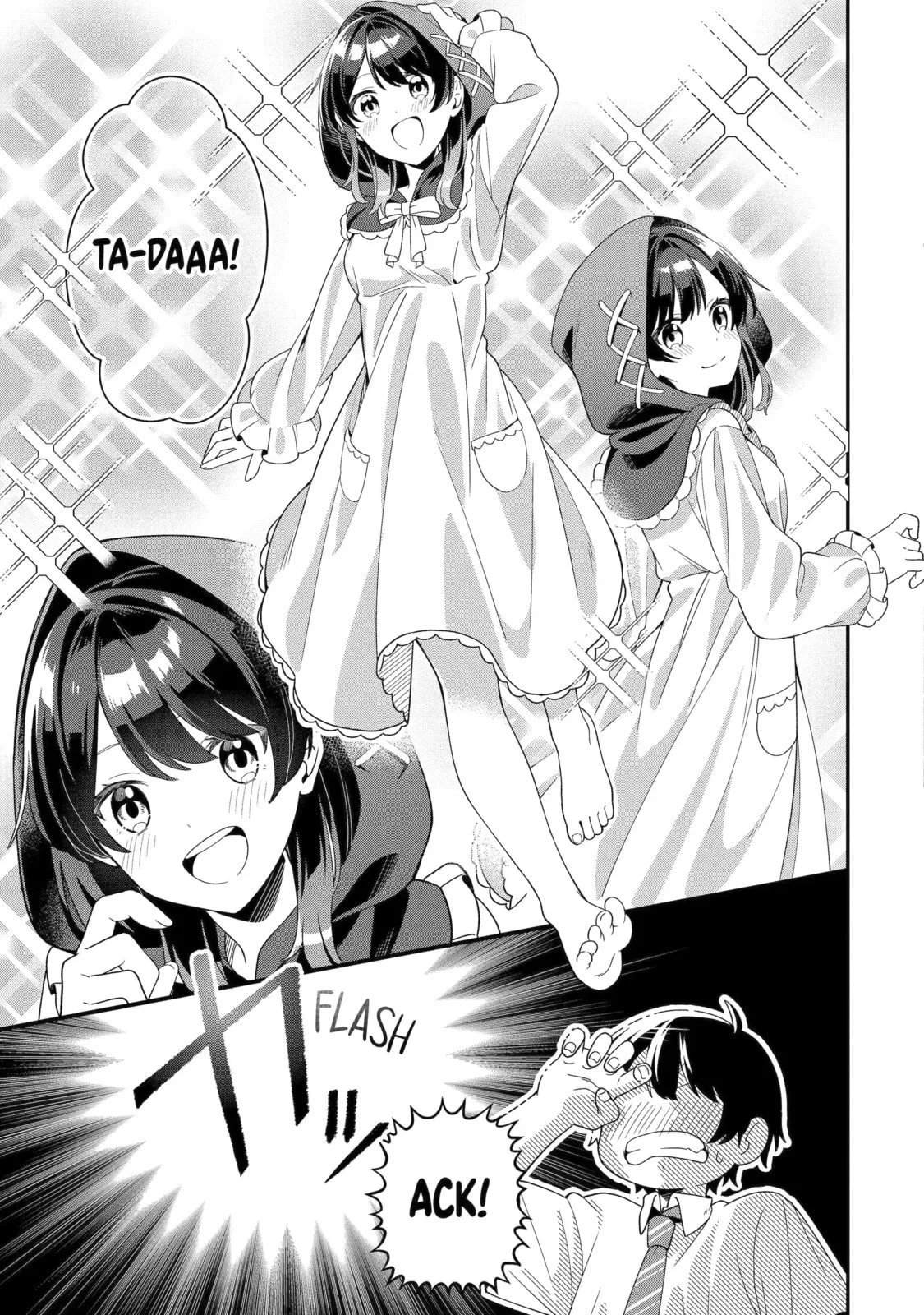Alone in a Room With a Beautiful Girl in Defenseless Cute Pajamas - Chapter 3.1 - Page 9