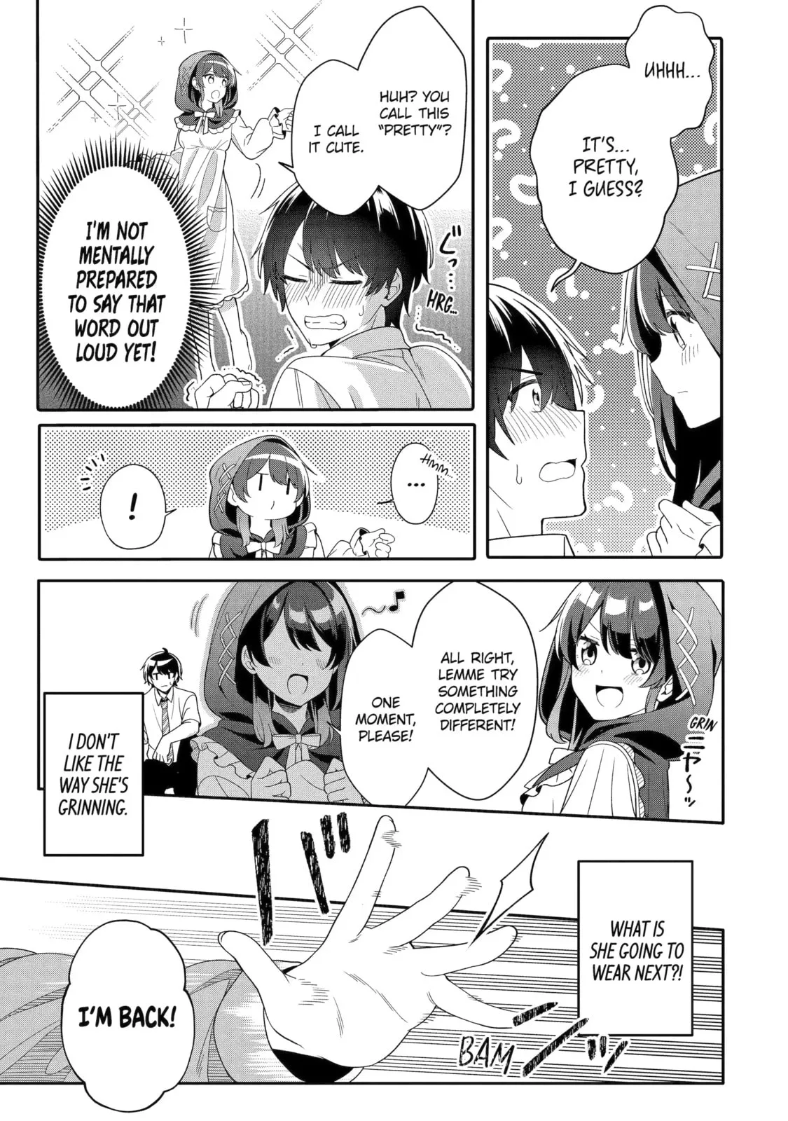 Alone in a Room With a Beautiful Girl in Defenseless Cute Pajamas - Chapter 3.1 - Page 11