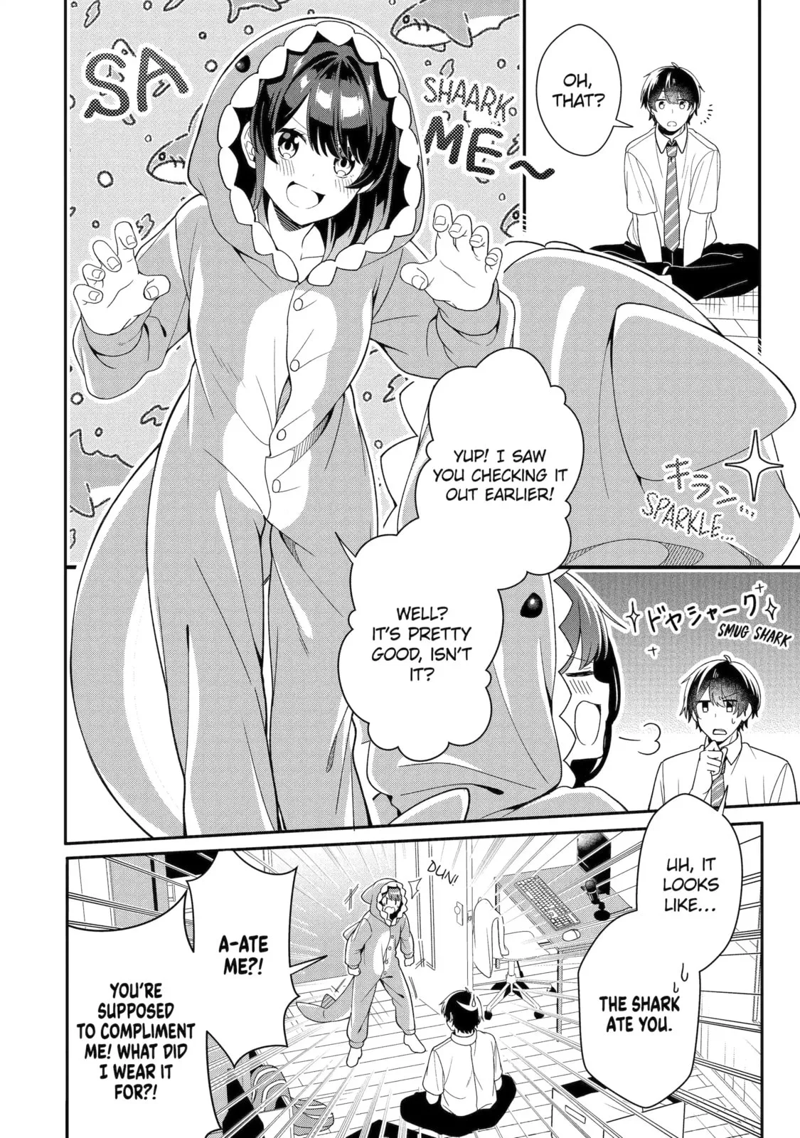 Alone in a Room With a Beautiful Girl in Defenseless Cute Pajamas - Chapter 3.1 - Page 12