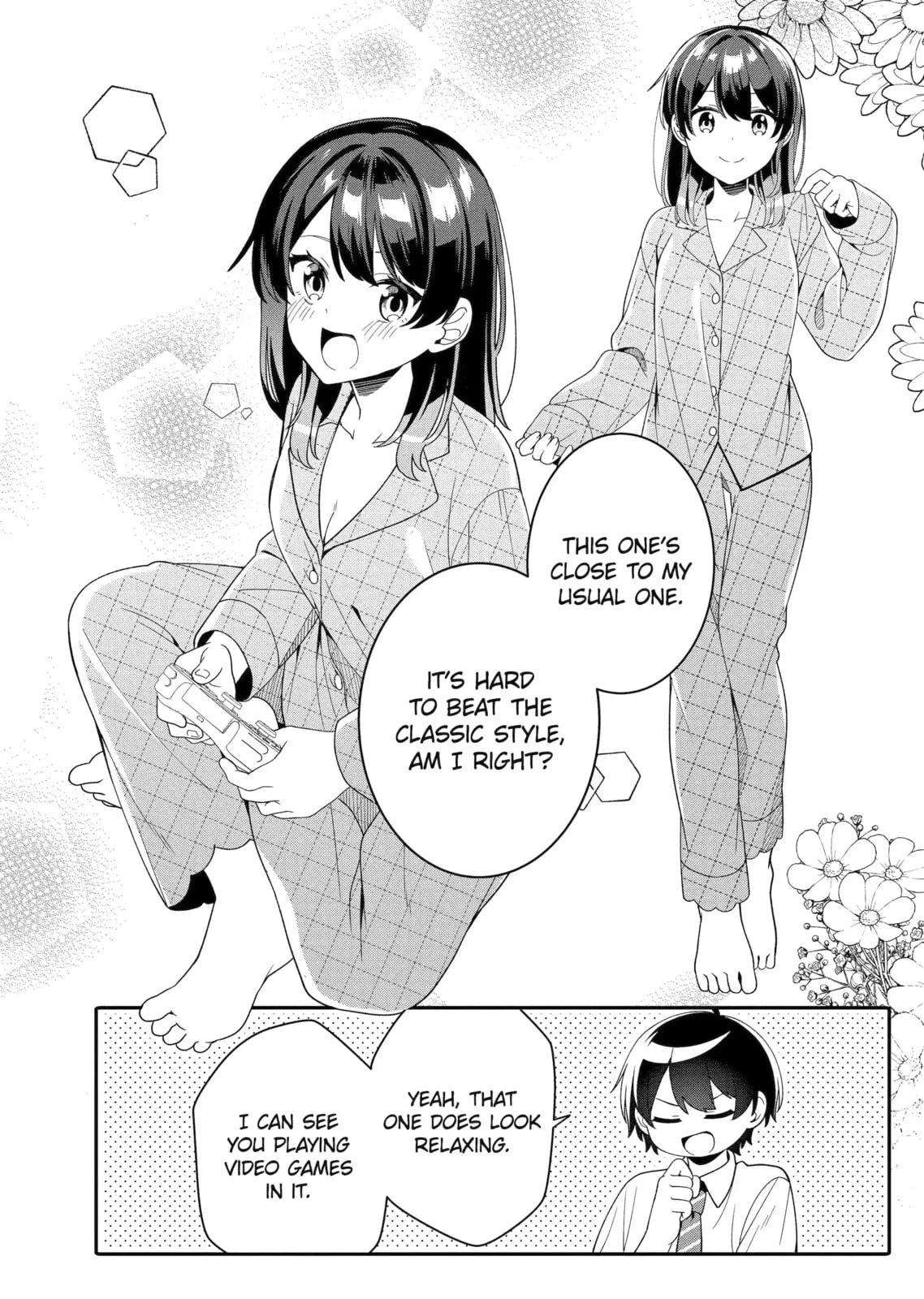 Alone in a Room With a Beautiful Girl in Defenseless Cute Pajamas - Chapter 3.2 - Page 1