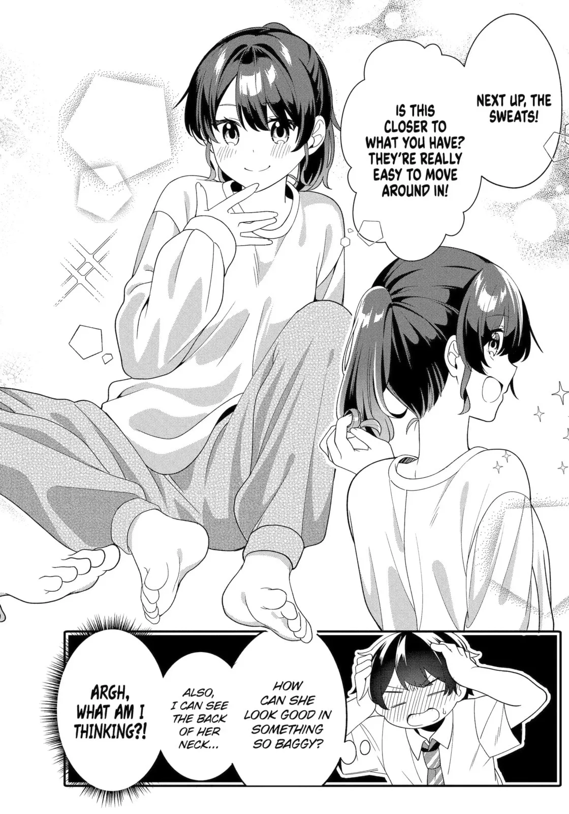 Alone in a Room With a Beautiful Girl in Defenseless Cute Pajamas - Chapter 3.2 - Page 3