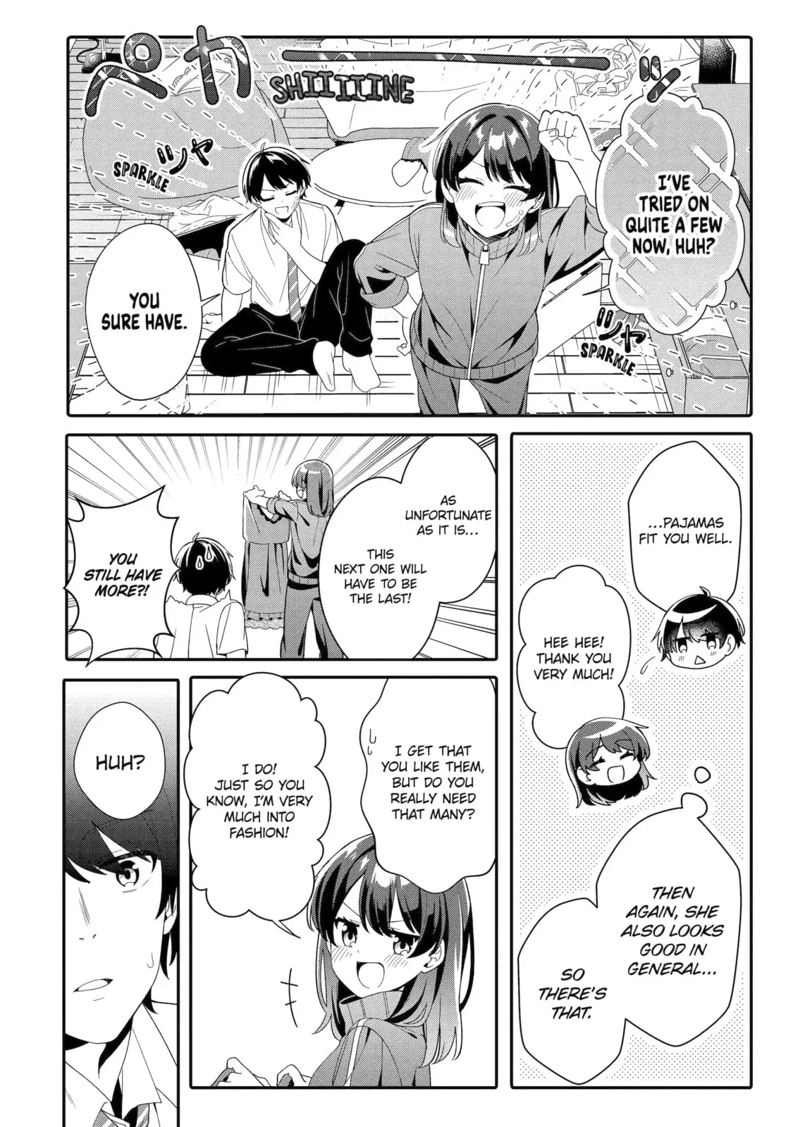 Alone in a Room With a Beautiful Girl in Defenseless Cute Pajamas - Chapter 3.2 - Page 5