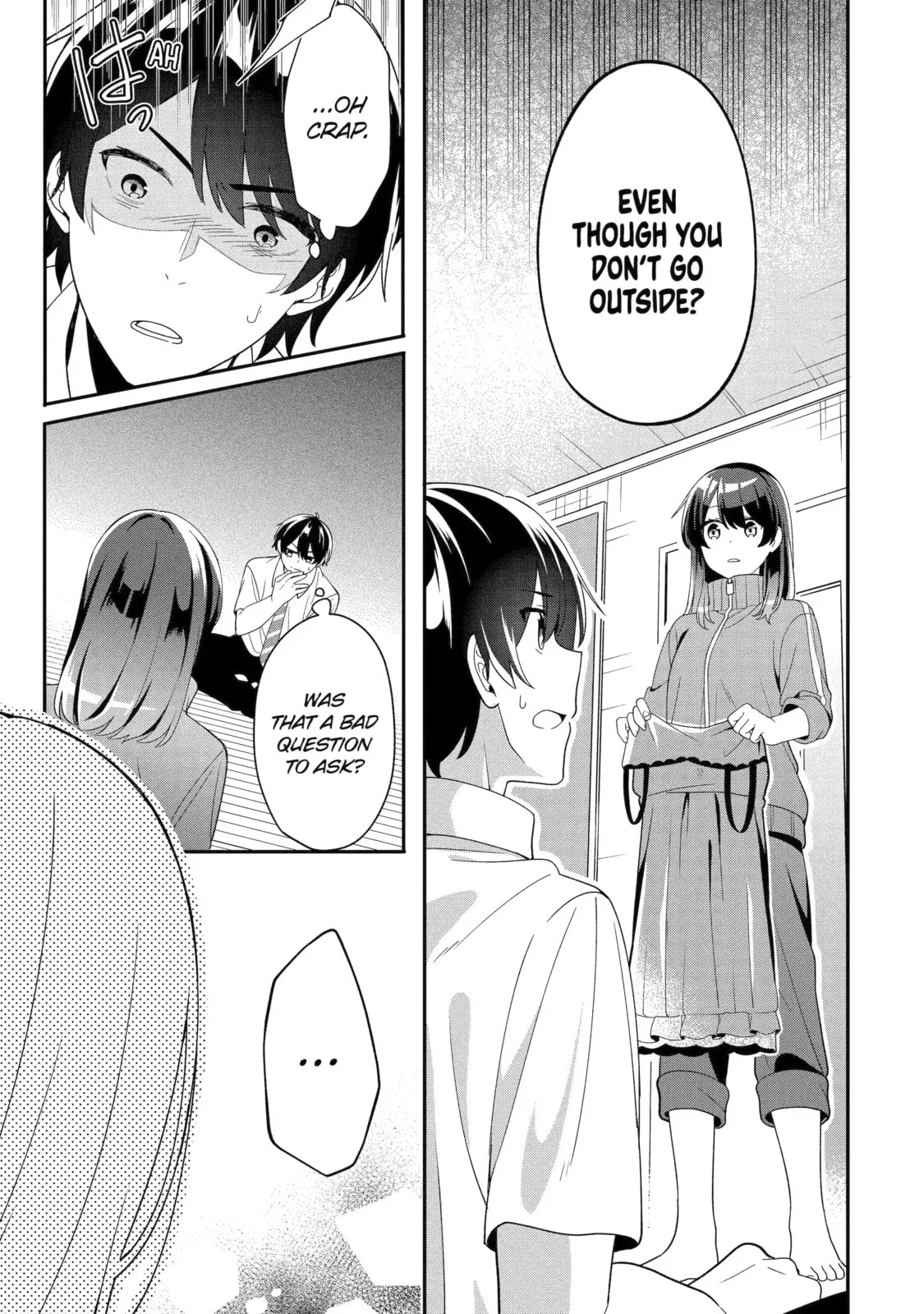Alone in a Room With a Beautiful Girl in Defenseless Cute Pajamas - Chapter 3.2 - Page 6