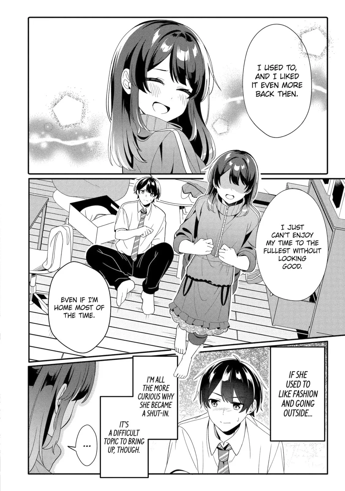 Alone in a Room With a Beautiful Girl in Defenseless Cute Pajamas - Chapter 3.2 - Page 7