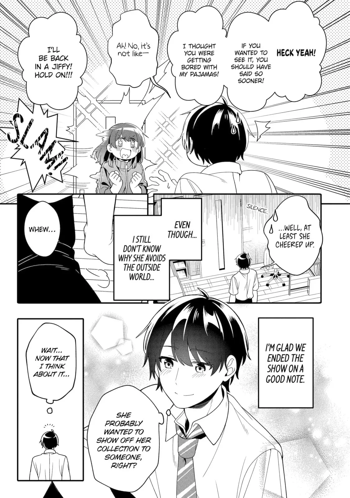 Alone in a Room With a Beautiful Girl in Defenseless Cute Pajamas - Chapter 3.2 - Page 10