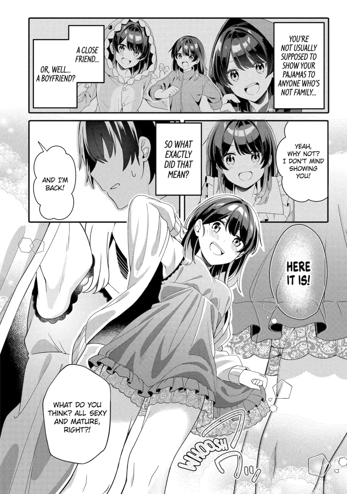 Alone in a Room With a Beautiful Girl in Defenseless Cute Pajamas - Chapter 3.2 - Page 11