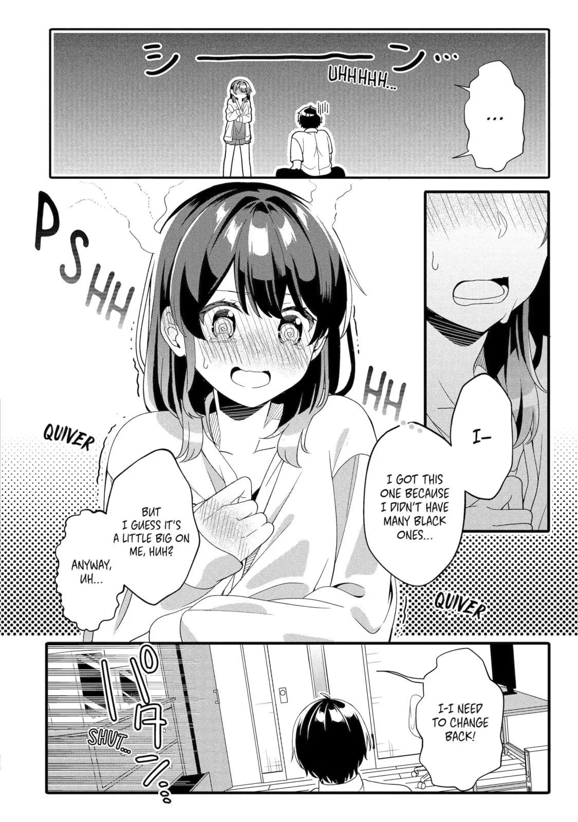Alone in a Room With a Beautiful Girl in Defenseless Cute Pajamas - Chapter 3.3 - Page 4