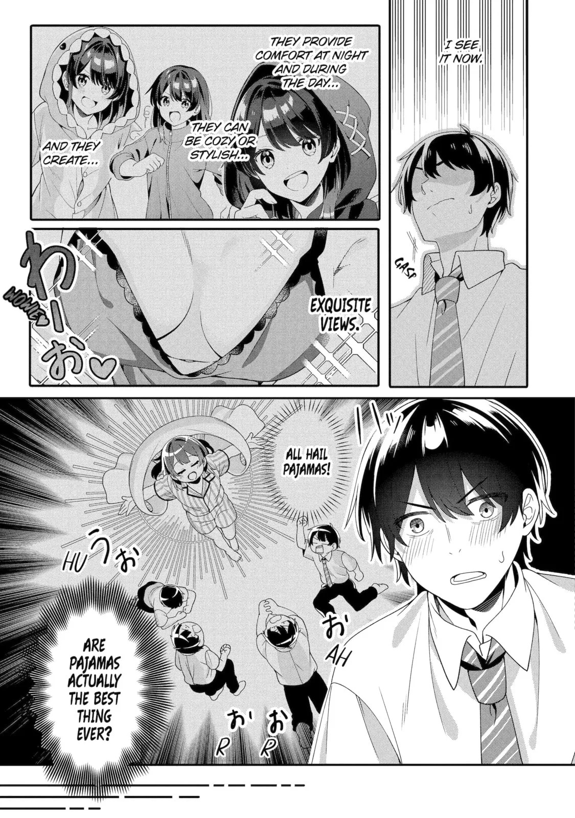 Alone in a Room With a Beautiful Girl in Defenseless Cute Pajamas - Chapter 3.3 - Page 5