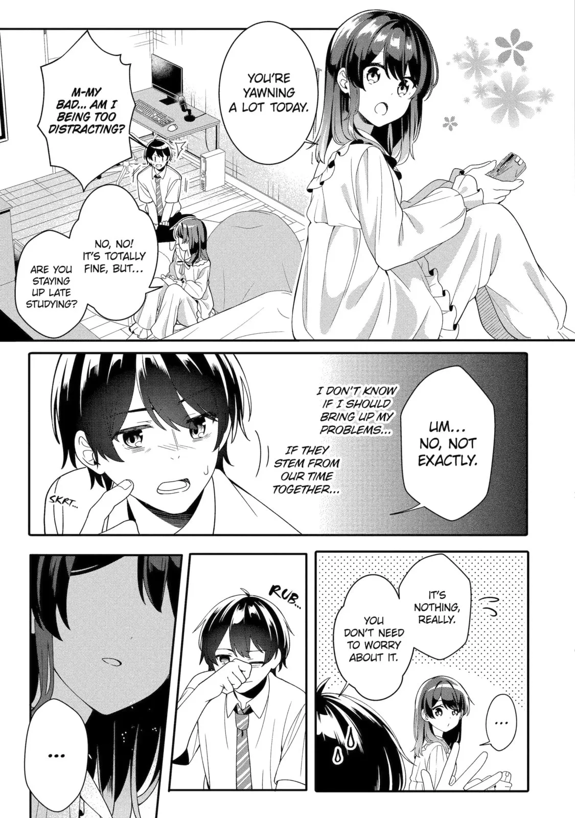 Alone in a Room With a Beautiful Girl in Defenseless Cute Pajamas - Chapter 3.3 - Page 9