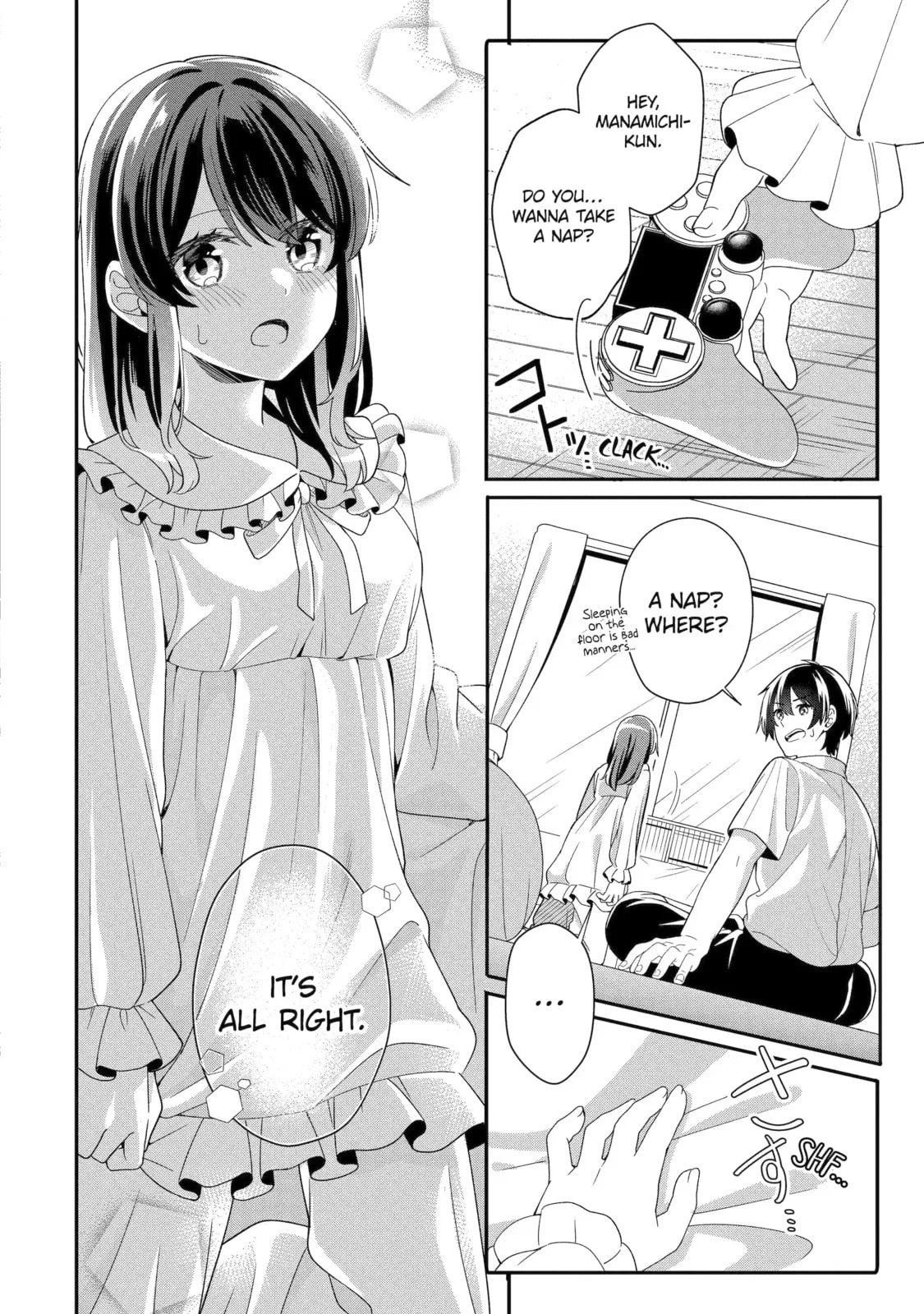 Alone in a Room With a Beautiful Girl in Defenseless Cute Pajamas - Chapter 3.3 - Page 10