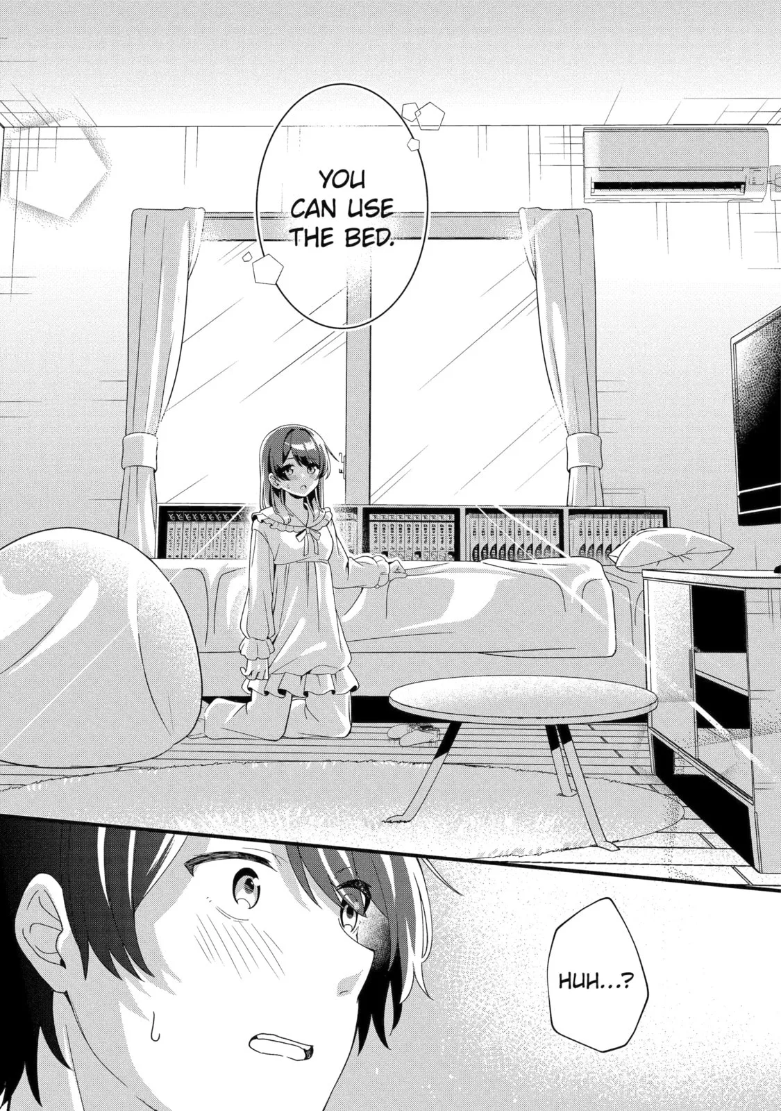 Alone in a Room With a Beautiful Girl in Defenseless Cute Pajamas - Chapter 3.3 - Page 11