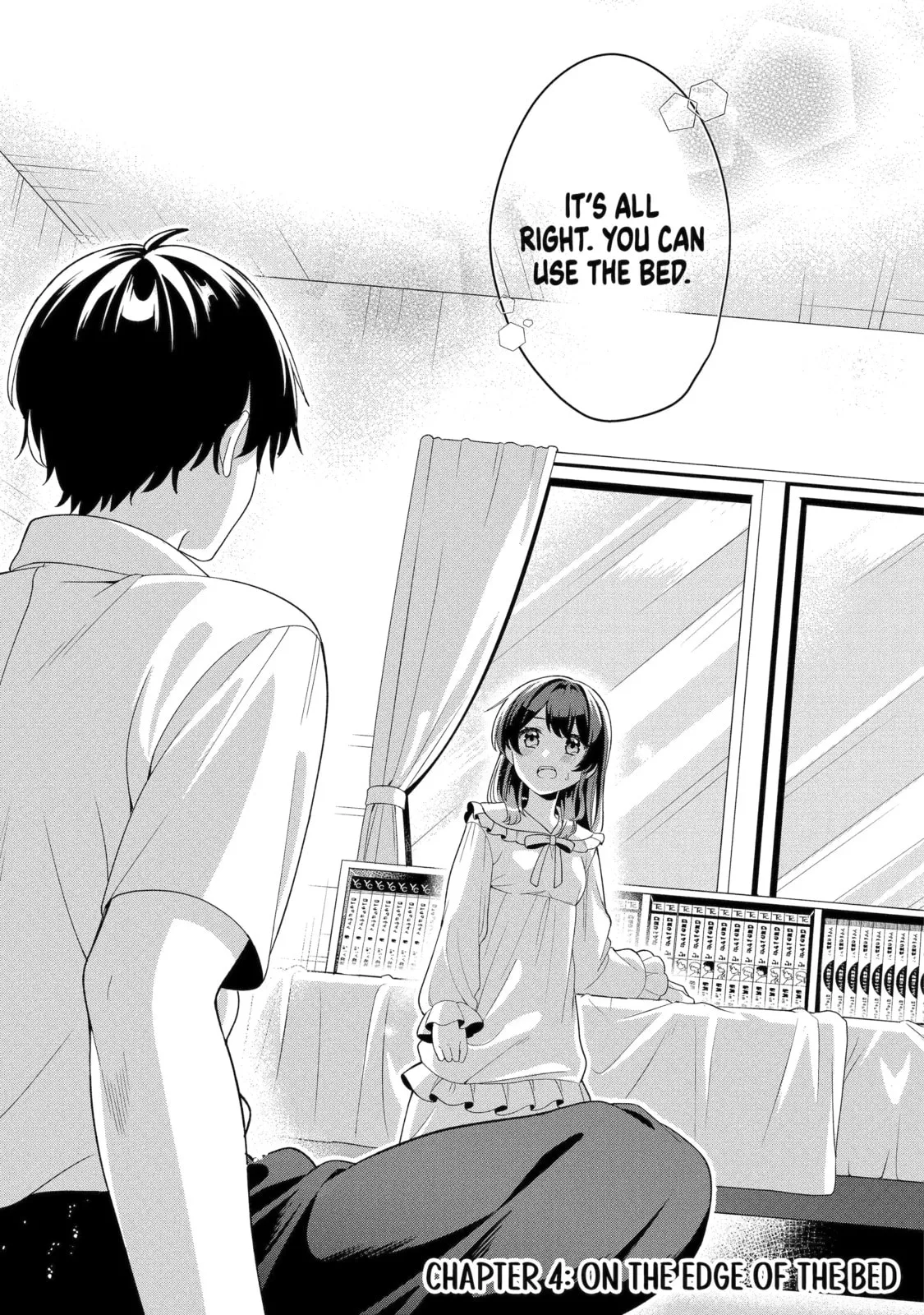 Alone in a Room With a Beautiful Girl in Defenseless Cute Pajamas - Chapter 4.1 - Page 1