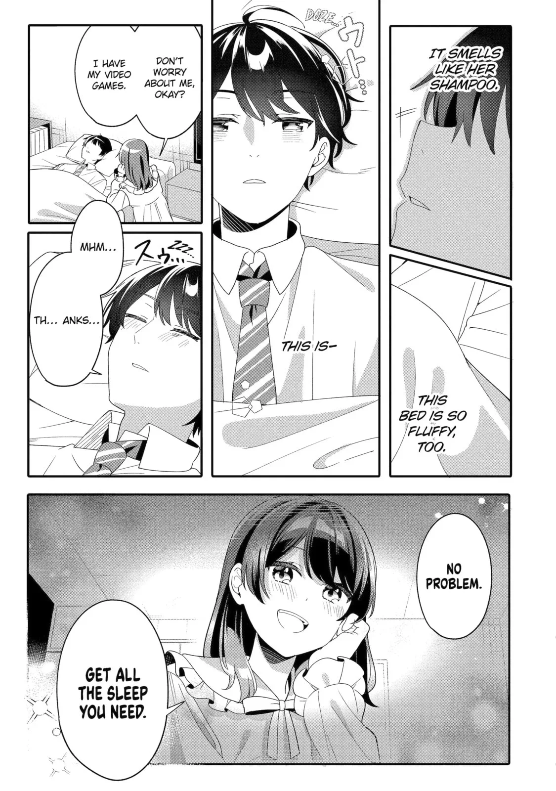 Alone in a Room With a Beautiful Girl in Defenseless Cute Pajamas - Chapter 4.1 - Page 5