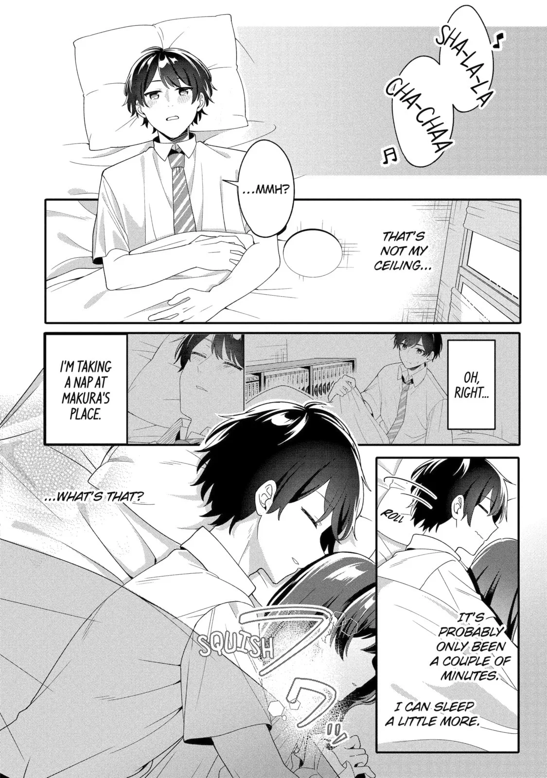 Alone in a Room With a Beautiful Girl in Defenseless Cute Pajamas - Chapter 4.1 - Page 6