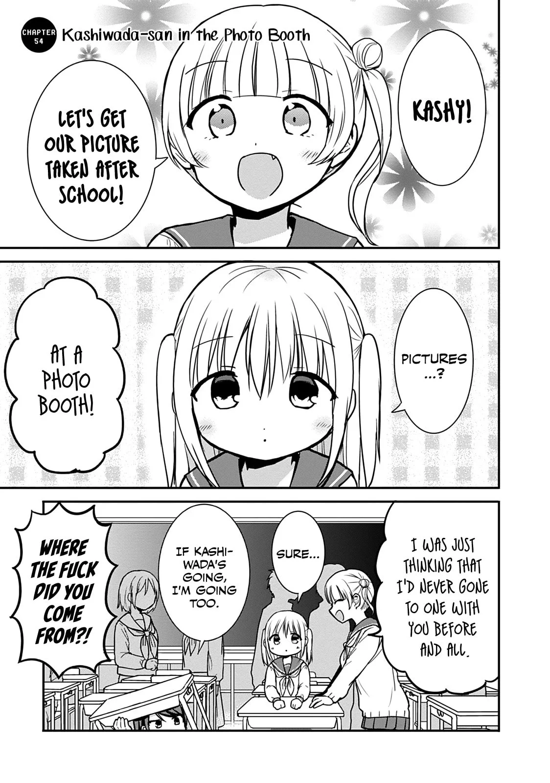 Inexpressive Kashiwada and Expressive Oota - Chapter 54 - Page 1
