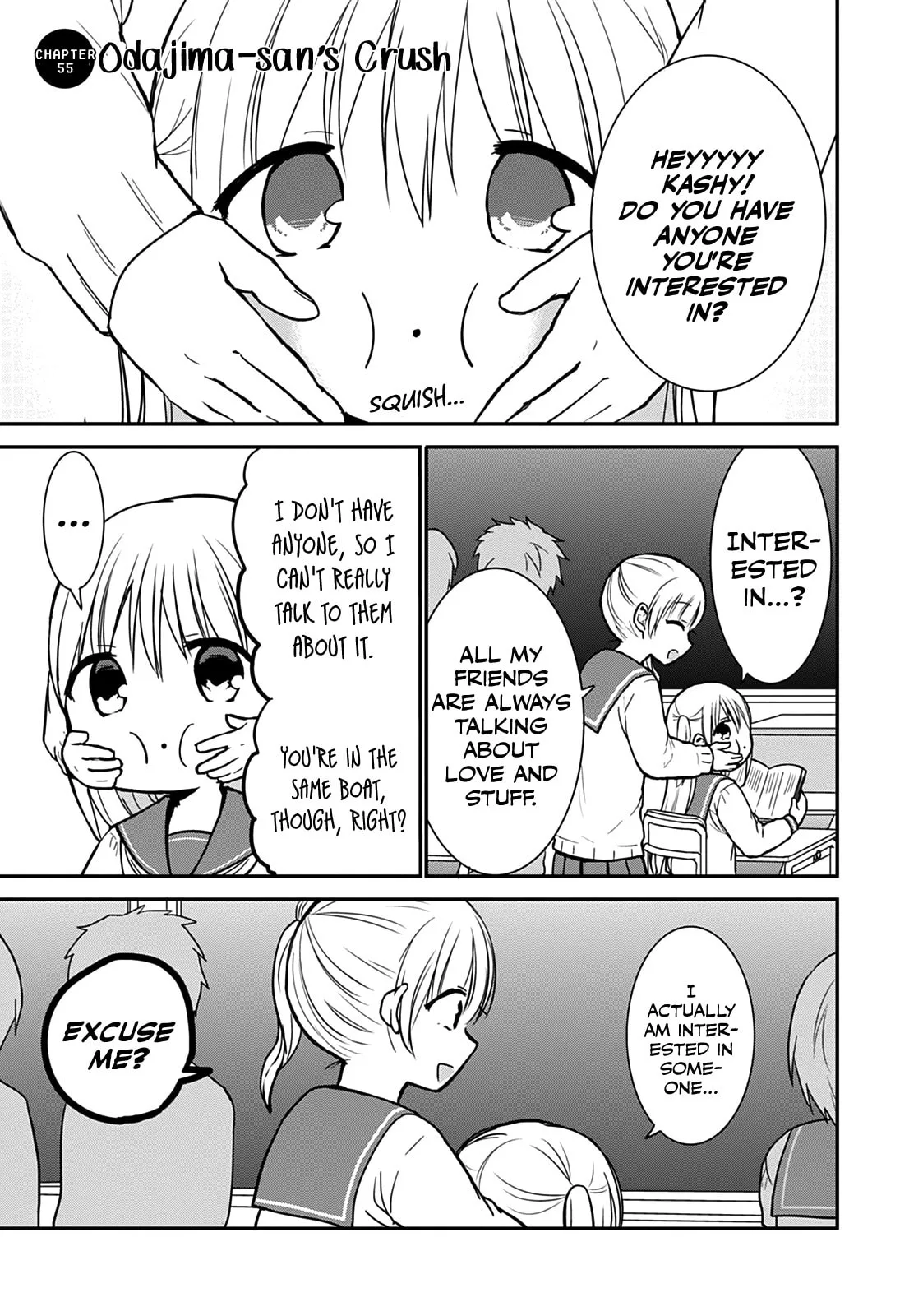 Inexpressive Kashiwada and Expressive Oota - Chapter 55 - Page 1