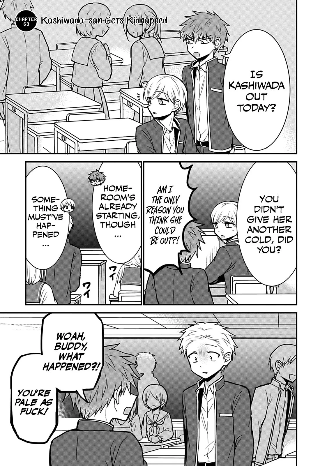 Inexpressive Kashiwada and Expressive Oota - Chapter 63 - Page 1