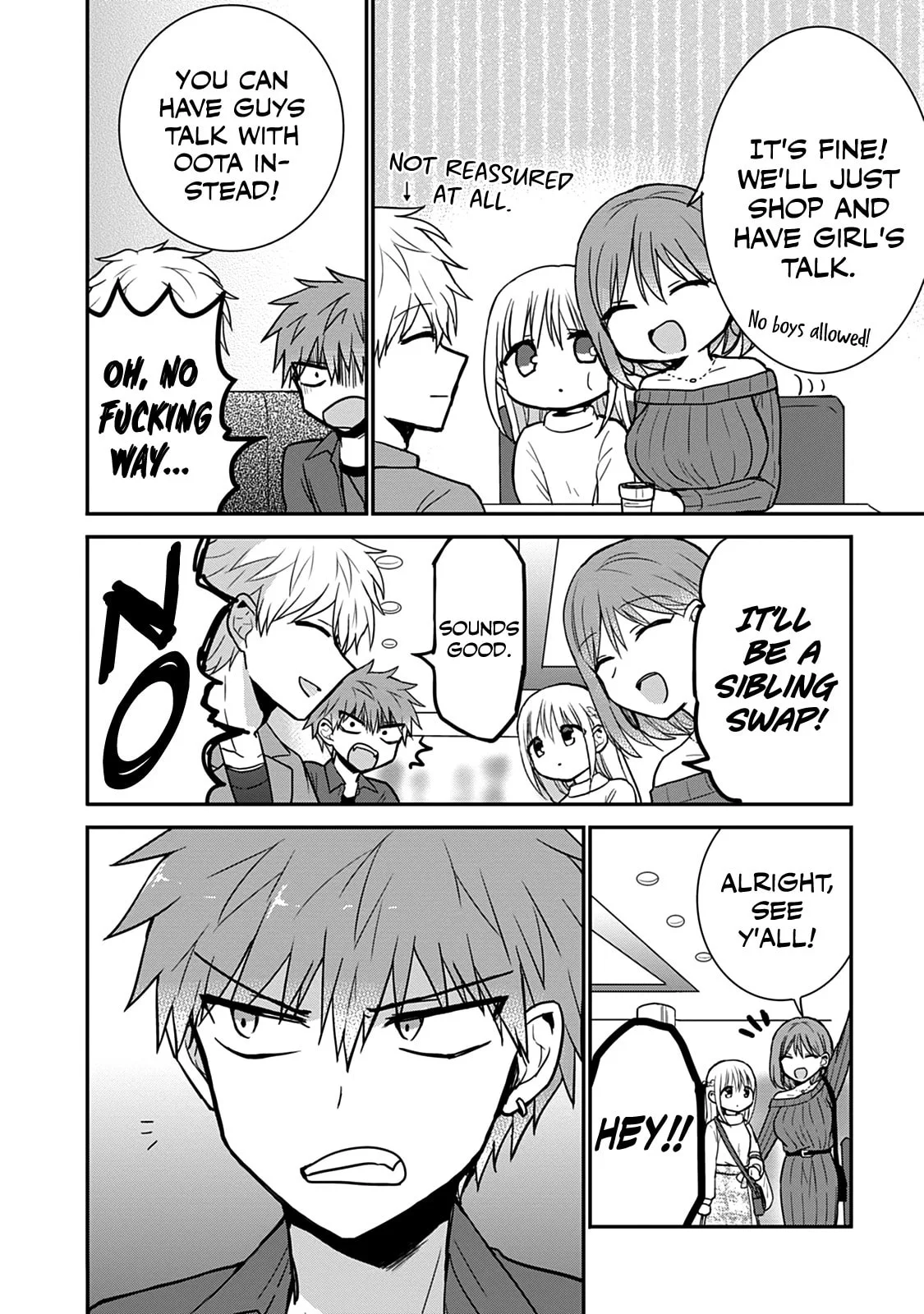 Inexpressive Kashiwada and Expressive Oota - Chapter 63.5 - Page 2