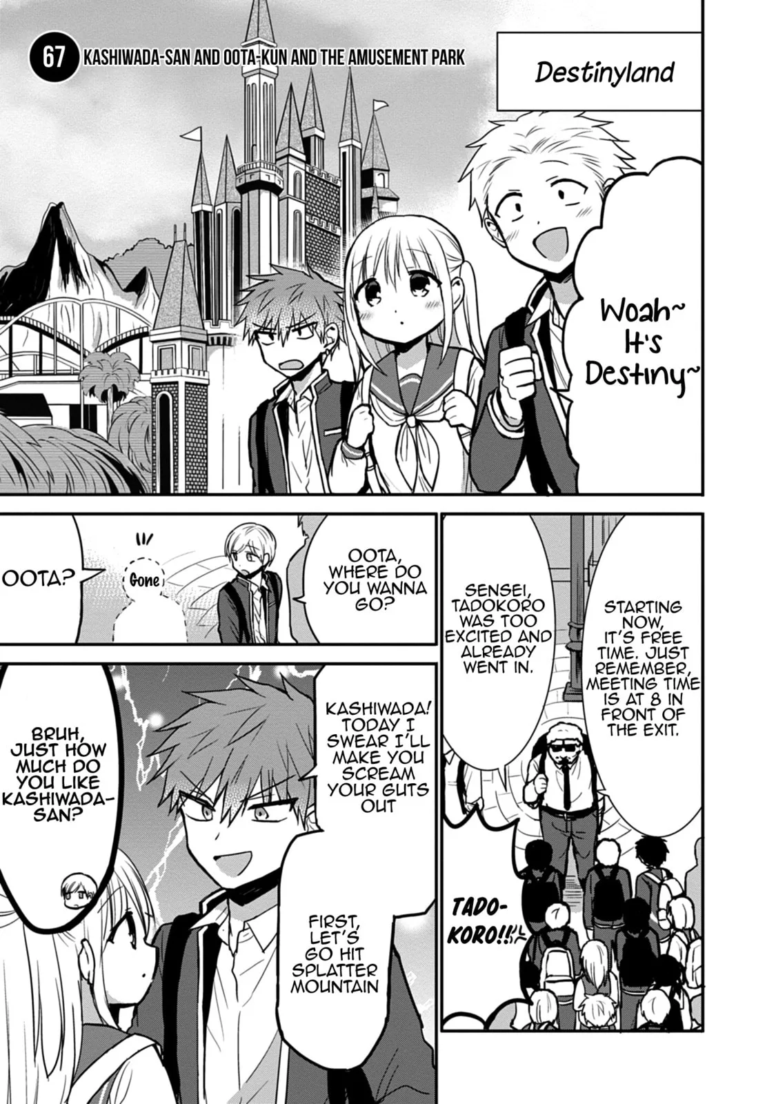 Inexpressive Kashiwada and Expressive Oota - Chapter 67 - Page 1