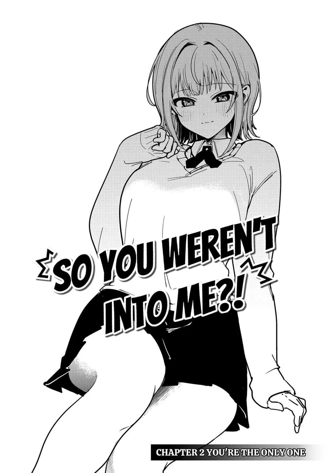 So you weren't into me?! - Chapter 2 - Page 3