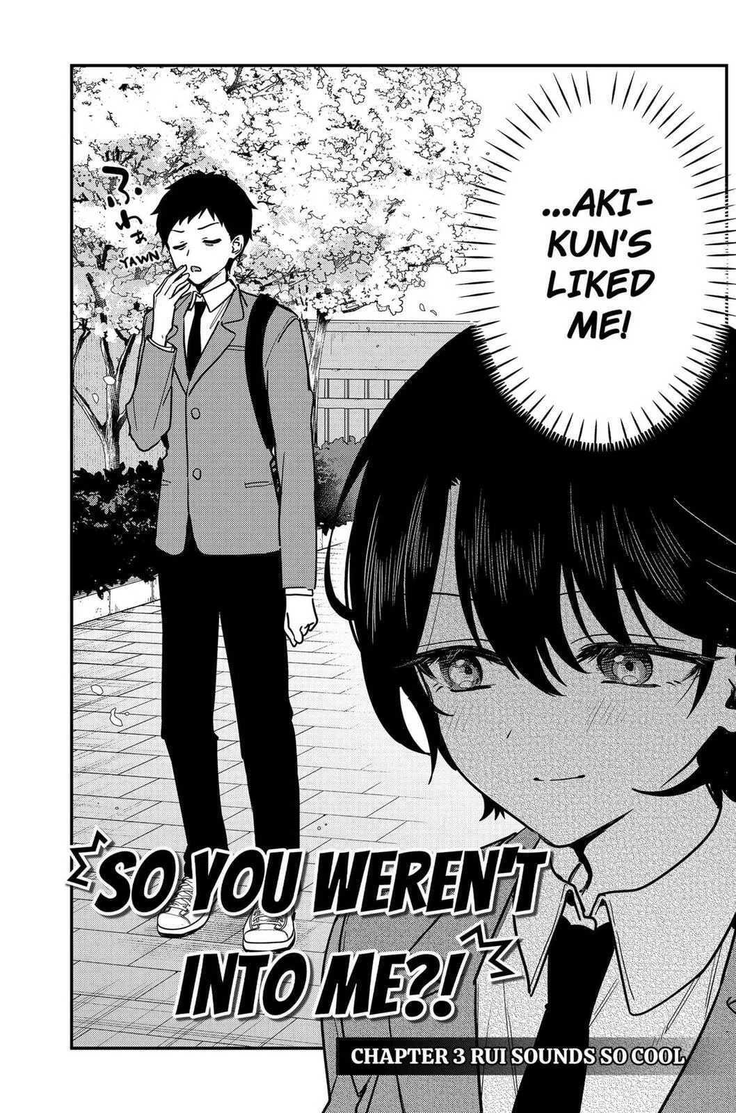 So you weren't into me?! - Chapter 3 - Page 3