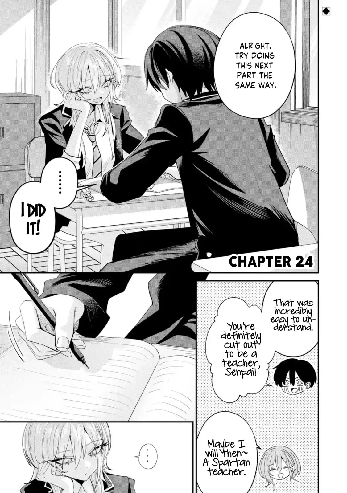 Haimiya-Senpai is Scary But Cute - Chapter 24 - Page 1