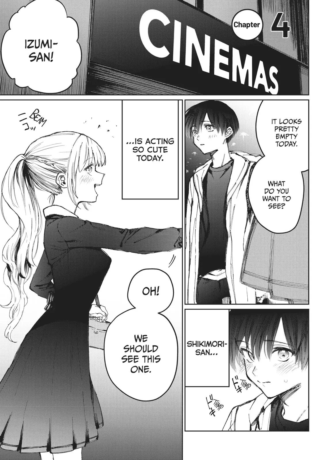 Shikimori's Not Just a Cutie - Chapter 4 - Page 1