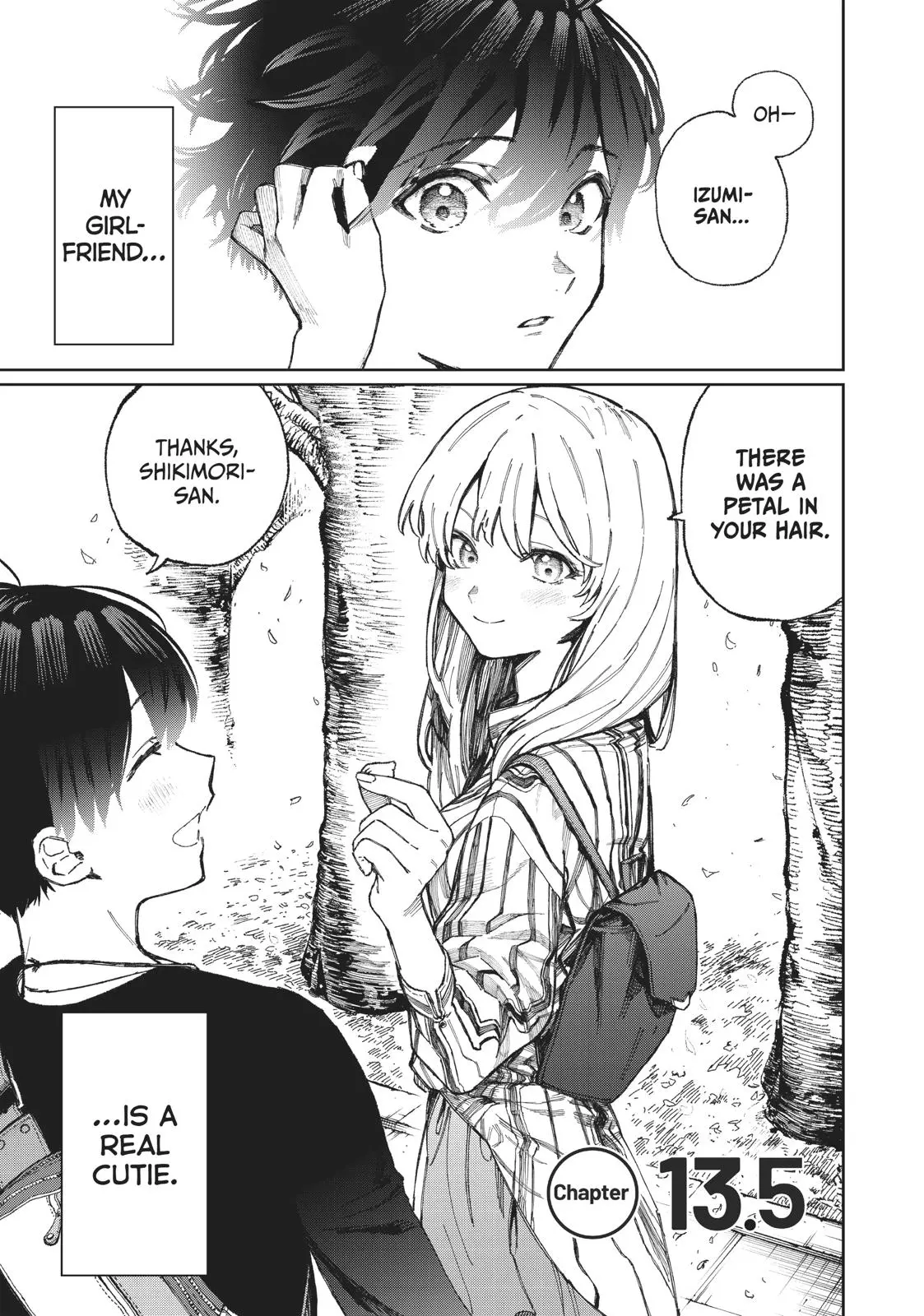 Shikimori's Not Just a Cutie - Chapter 13.5 - Page 1