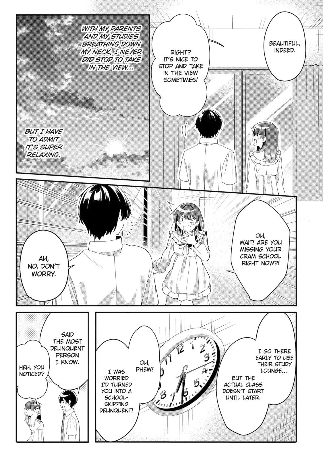 Alone in a Room With a Beautiful Girl in Defenseless Cute Pajamas - Chapter 4.2 - Page 3