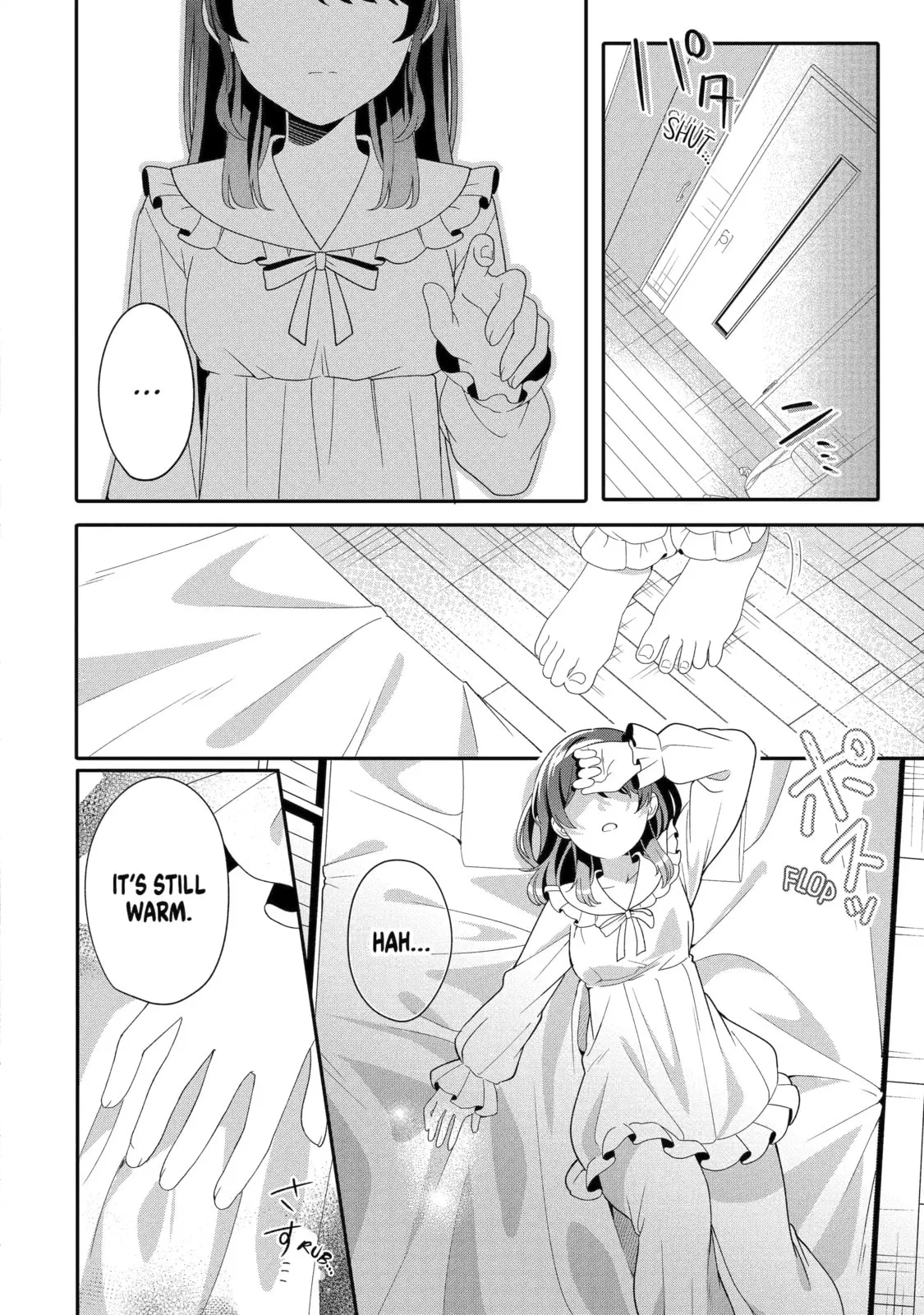 Alone in a Room With a Beautiful Girl in Defenseless Cute Pajamas - Chapter 4.2 - Page 8