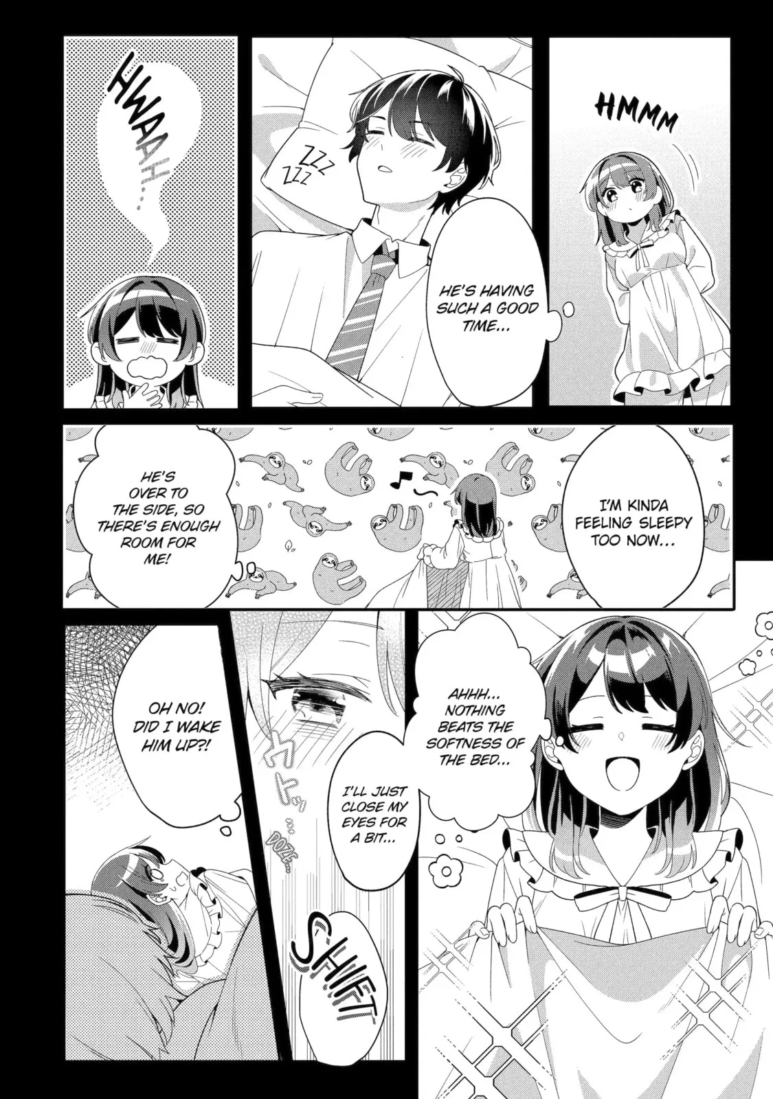 Alone in a Room With a Beautiful Girl in Defenseless Cute Pajamas - Chapter 4.2 - Page 10
